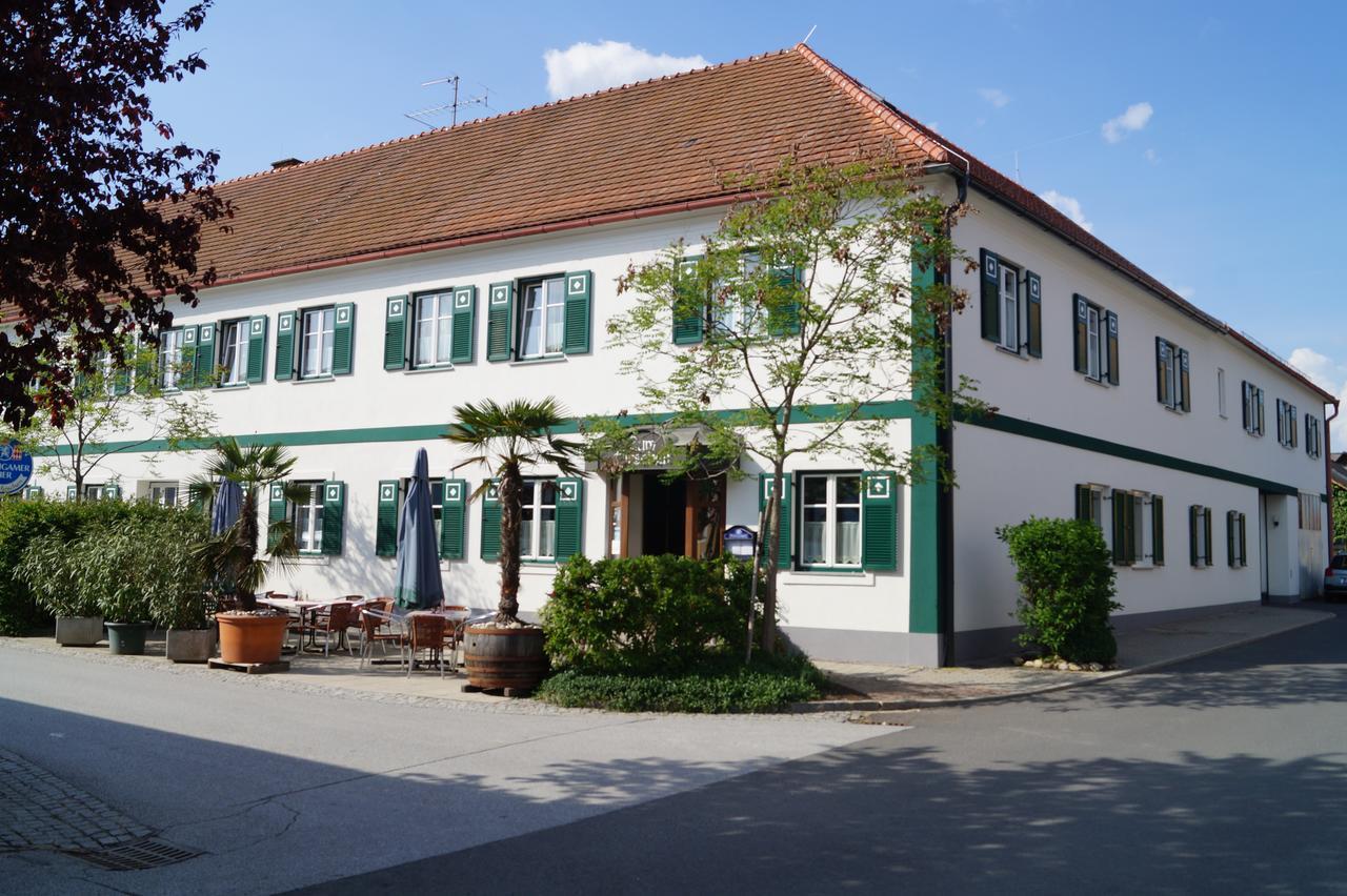 Gasthof Zum Hirschen Burgau Bagian luar foto